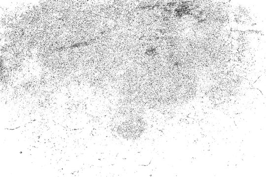 Grunge distress Overlay Texture background of black and white. Dirty distressed grain monochrome pattern of the old worn surface design.