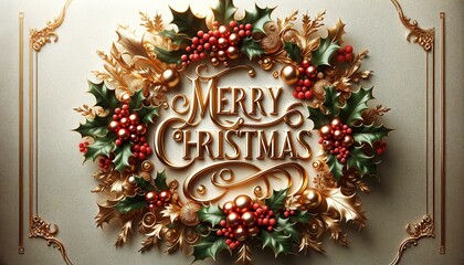 Snowy Christmas Village Scene with Santa and Festive Decorations

