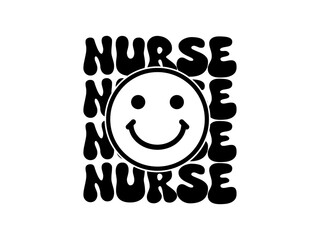 Nurse Groovy t-shirt design