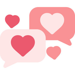 Love Chat Icon