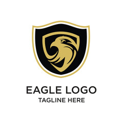 Eagle logo design unique concept Premium Vector