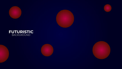 Futuristic abstract background. Glowing circle lines design. Modern shiny blue and pink geometric lines pattern. Future technology concept. Suit for poster, banner, cover, presentation, website, flyer