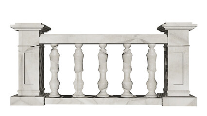 Explore a stunning collection of 3D balustrade illustrations, perfect for architectural and design inspiration. These vivid renderings showcase a variety of balustrade designs,