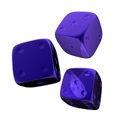 dice, 3d render © neurostructure