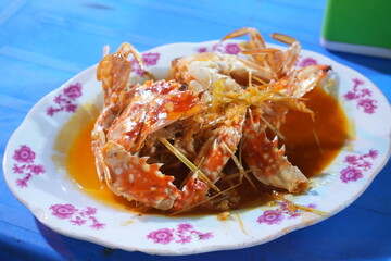 Seafood, Street Food in Hanoi, Vietnam - ベトナム ハノイ ストリートフード シーフード