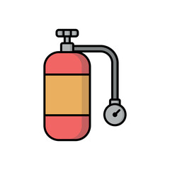 Air Tank Icon Vector Design Template