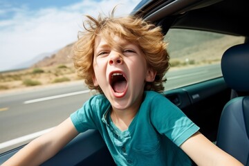 Person child travel small kid trip childhood boy transportation car journey cute vehicle