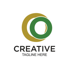 Creative logo design simple concept Premium Vector