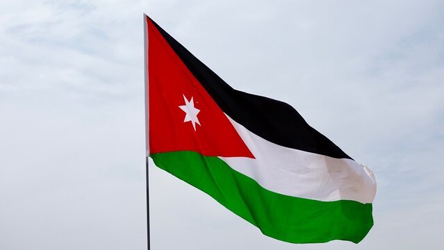 Flagge, Fahne Jordaniens