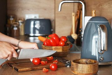 chef preparing food in kitchen