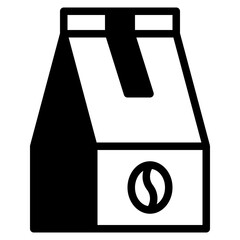 Coffee pack icon