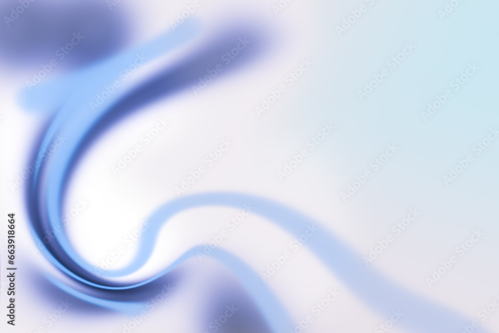 Poster abstract blue wave background with curve line
