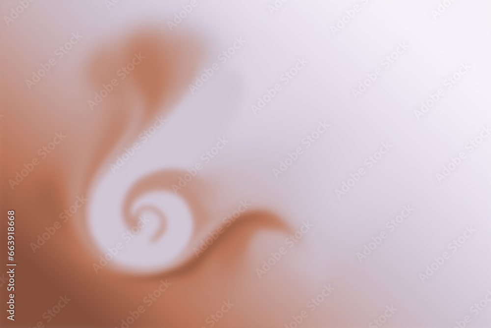Poster brow abstract background with curve line