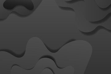 Abstract grey gradient background with light. elegant backdrop. Vector illustration. soft smooth concept for graphic design, banner or poster