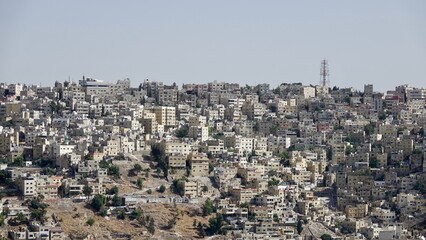 Fototapeta na wymiar Amman, Hauptstadt Jordaniens, Stadtansicht