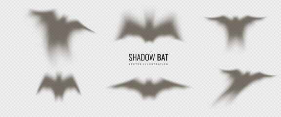 Ghost - element for Halloween. Shadow casting as decoration on a banner for the Day of All Dead celebrations. Blurred vector illustration