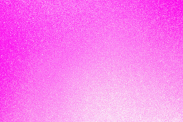 Pink glitter texture abstract banner background with space. Twinkling glow stars effect. Like outer...