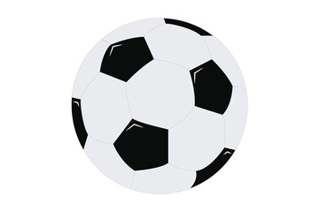 soccer ball icon isolated on a white background