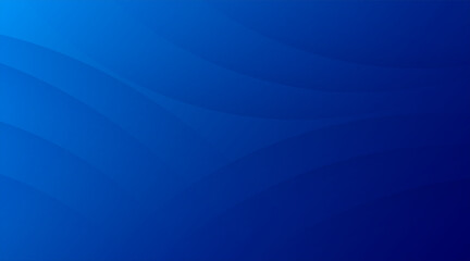 Minimal geometric blue background with dynamic shapes composition. Vector illustration