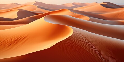 "Aerial Arid Elegance: Witness the stark beauty of sand dunes and rock formations in the desert through an abstract wallpaper for your desktop."