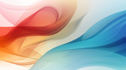 Obraz premium Wave colorful background or wallpaper