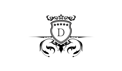 Luxury Wedding Card Logo D