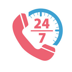 24/7 icon