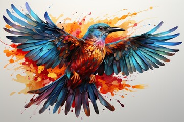Obraz premium bird of paradise