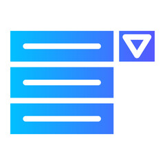 Obraz premium drop down menu