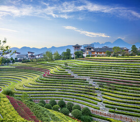 Dafang county in guizhou province bijie city luxury ancient town
