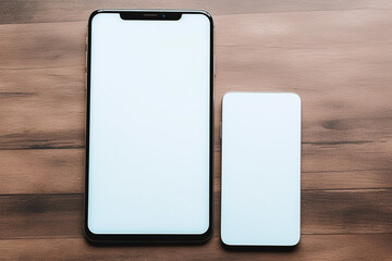 background mockap smartphone