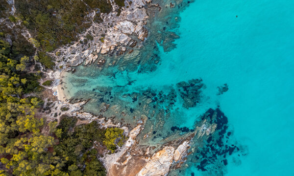 Breathtaking Views of the Beaches and Sea in Chalkidiki, Greece