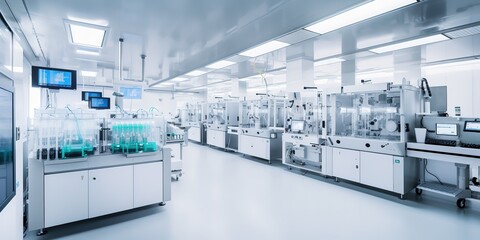 Pharmaceutical production laboratories