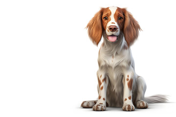 English Setter Puppy, Happy English Setter Dog - Generative AI