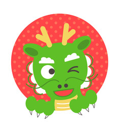 2024年　年賀状素材