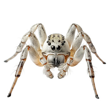 Ara&ntilde;a aislada sobre fondo transparente