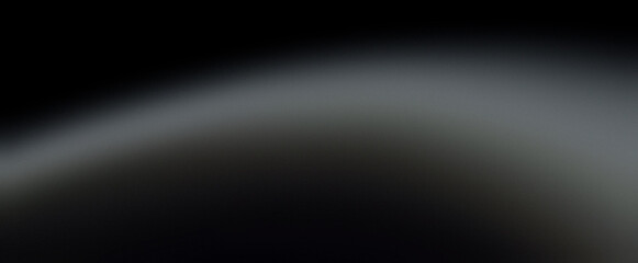 Dark gray black grainy gradient background noise texture effect wide banner copy space