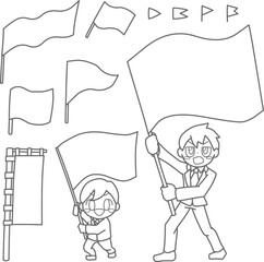 イラストのタイトル（日本語）