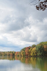 Fall scenery at the Churchville Nature Center in Bucks County, PA. 