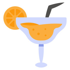 Lemonade icon, editable vector
