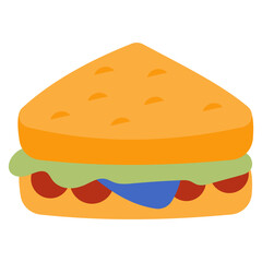 Modern design icon of sandwich 