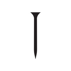 Nail icon. Nail flat sign design. Nail symbol vector pictogram. UX UI icon