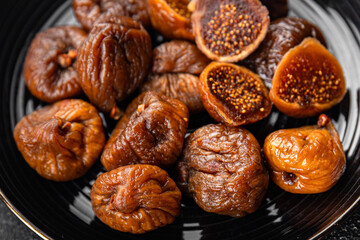 dried figs fruit eating cooking meal food snack on the table copy space food background rustic top view