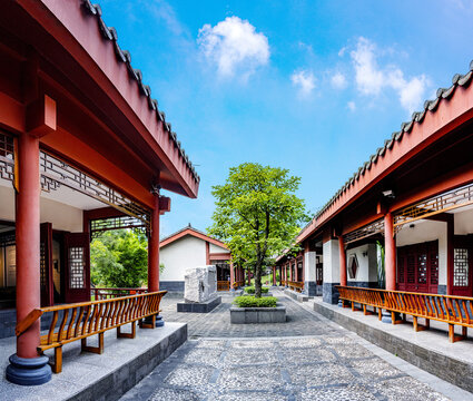 Haikou five ancestral history exhibition hainan south