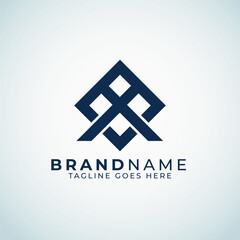 Obraz premium Abstract Minimal Logo Design Template, Vector Logo Design Template