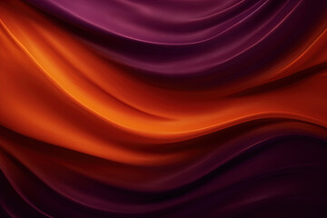 Dark orange and purple abstract texture with space for design. Gradient cherry gold vintage curve background for Halloween, Thanksgiving, and autumn.