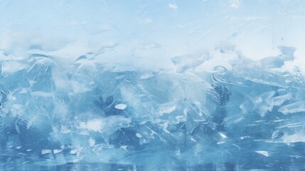An abstract backdrop depicting the frozen, sub-ice air flows beneath the surface of Lake Baikal during the winter in Russia