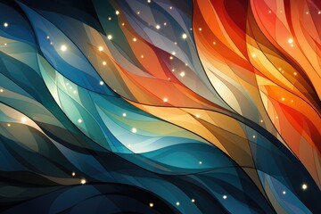 Abstract background for Simbang Gabi (Philippines): A nine-day series of dawn masses leading up to Christmas.