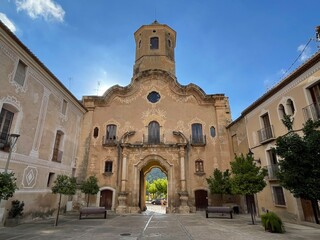 Real Monasterio de Santes Creus  - obrazy, fototapety, plakaty