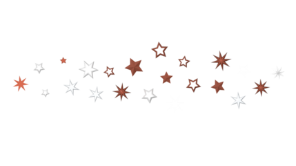 Drifting Christmas Stardust: Captivating 3D Illustration of Descending Stardust Particles for the Holidays